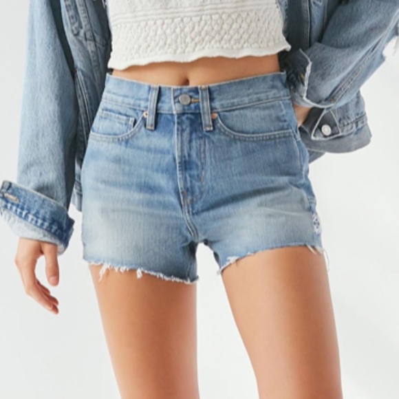 BDG Pants - NWOT BDG Urban Outfitters Brand Blue Denim Jean Girlfriend Summer Style Shorts